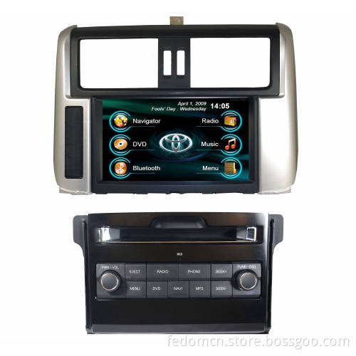 Car DVD GPS Navigation Audio Radio for Toyota Prado 2010 (C8011TP)